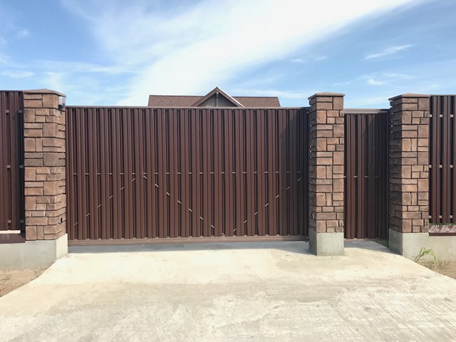 Откатные, автоматические ворота в Воскресенске и Воскресенском...